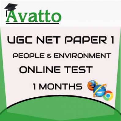 UGC NET Paper1 Test on People & Enviornment 1