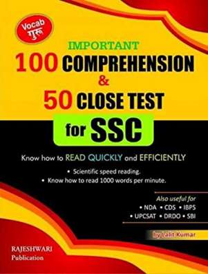 100 comprehension & 50 close test