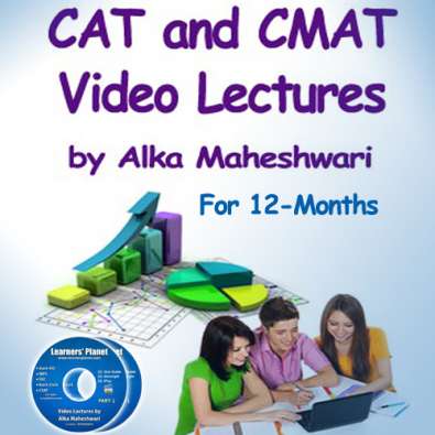 CAT & CMAT Preparation video lecture (12 months) Single user