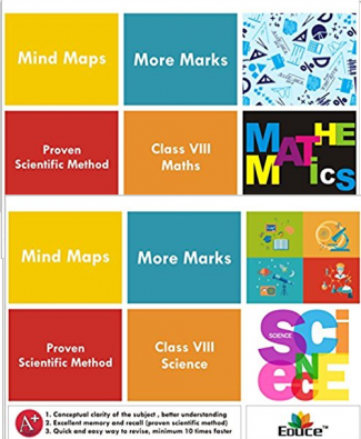 Mind Maps More Marks CBSE Class 8 Maths & Science : Easy to Learn