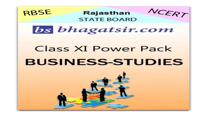 Rajasthan Board Class 11 Business Studies Video Lectures & Chapter Notes 