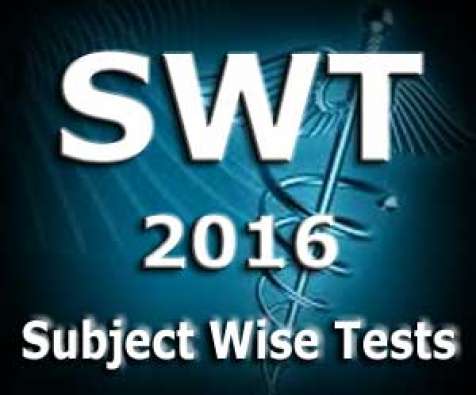 Subject wise test series (SWT) 